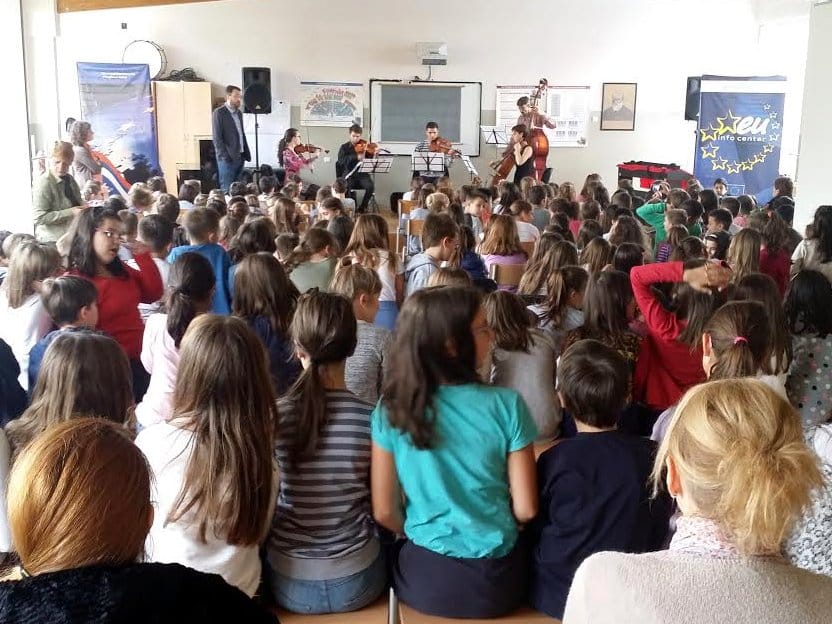 Koncert osnovci EU info centar