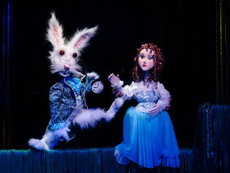 Glumci Pozorišta lutaka oživljavaju Alisu iz zemlje čuda 7 alisa