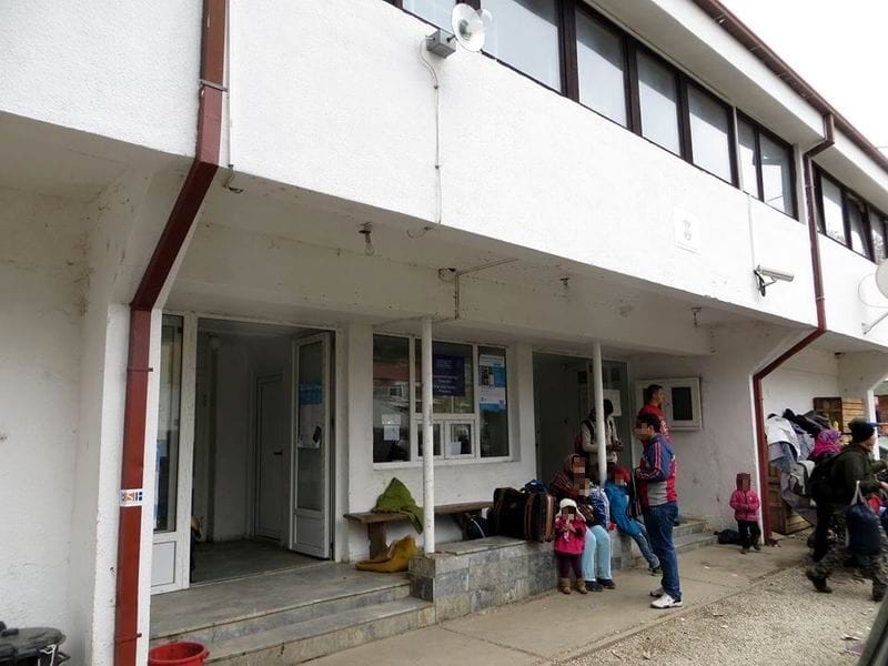 Prihvatni centar Presevo foto I M