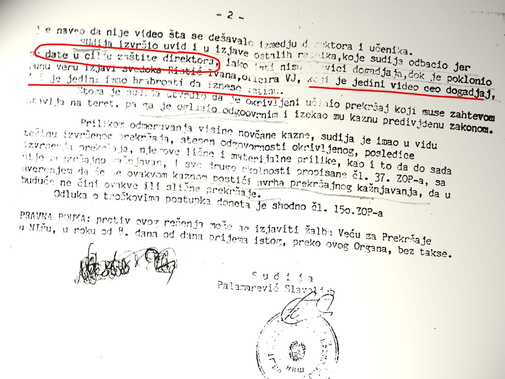 Presuda Zoran Jonic JV