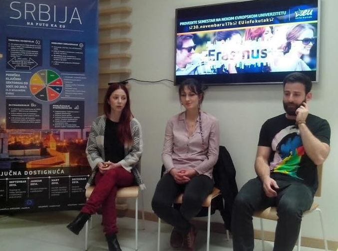 Semestar na studijama u Evropi - profesionalno i životno iskustvo 5 EU info kutak Erasmus chat