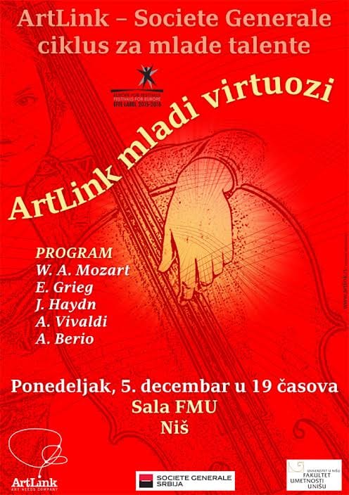 Plakat, najava koncerta