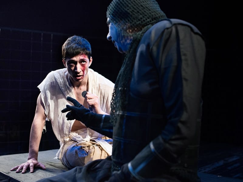 Niški glumci izvode predstavu na Danima Zorana Radmilovića 16 Herostrat 54