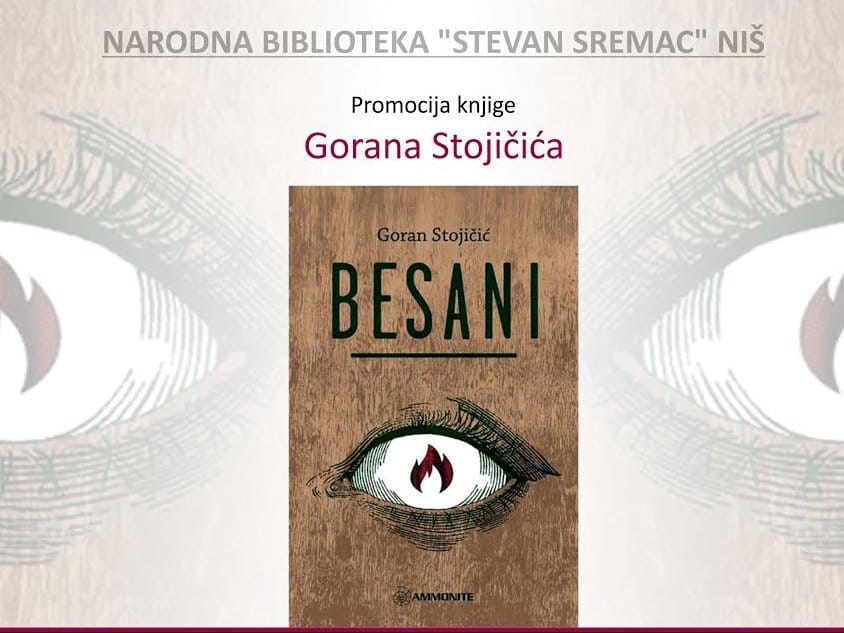 Knjiga 22Besani22 foto poster promo