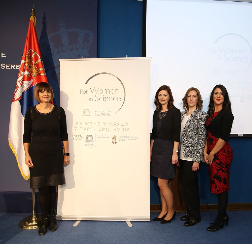 Dobitnice stipendije foto PR LOreal