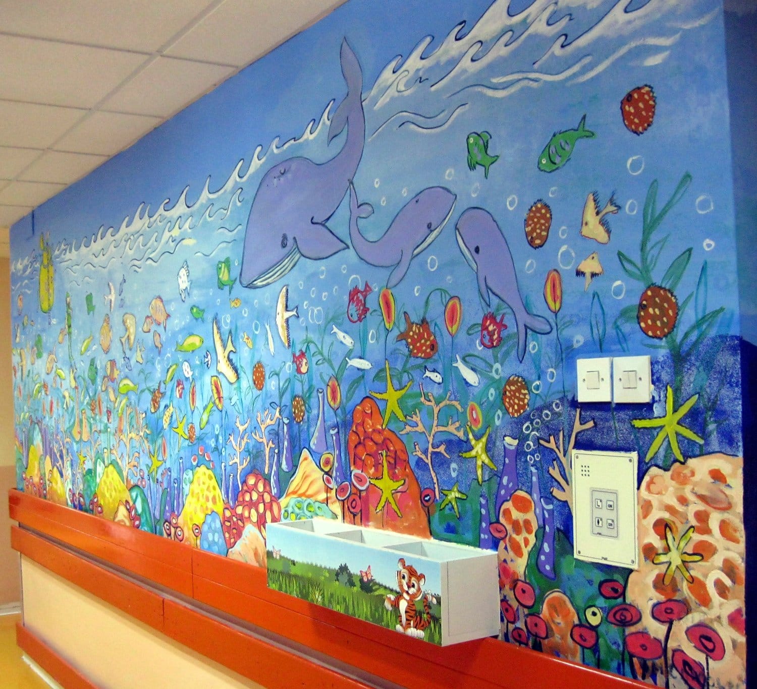 Morsko dno mural foto JV