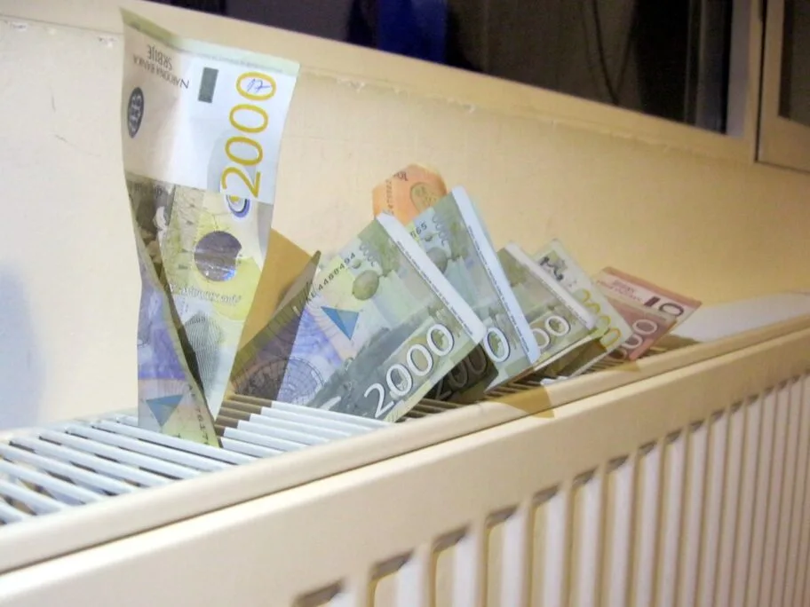 Poskupelo grejanje foto JV