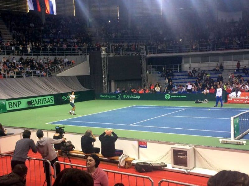 Puna hala "Čair" na treningu srpskih tenisera 18 Trening teniseri glavna slika Sanja Mirkovic