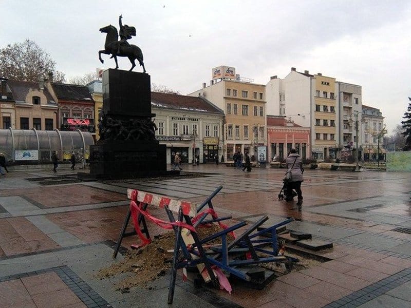 Ruglo u centru foto JV