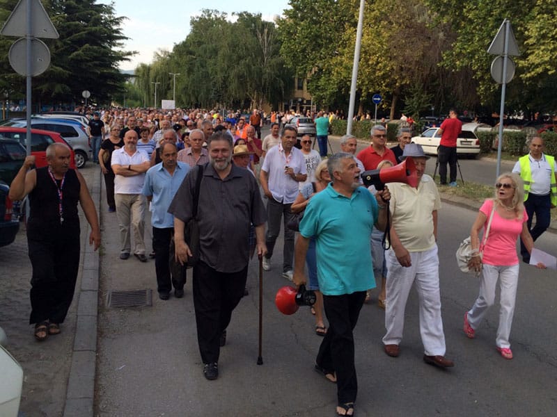 Protestna setnja JV PB