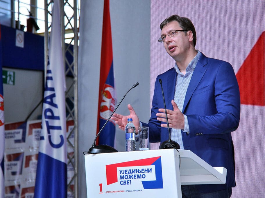 Aleksandar Vucic u Prokuplju arhiva Ljubisa Mitic