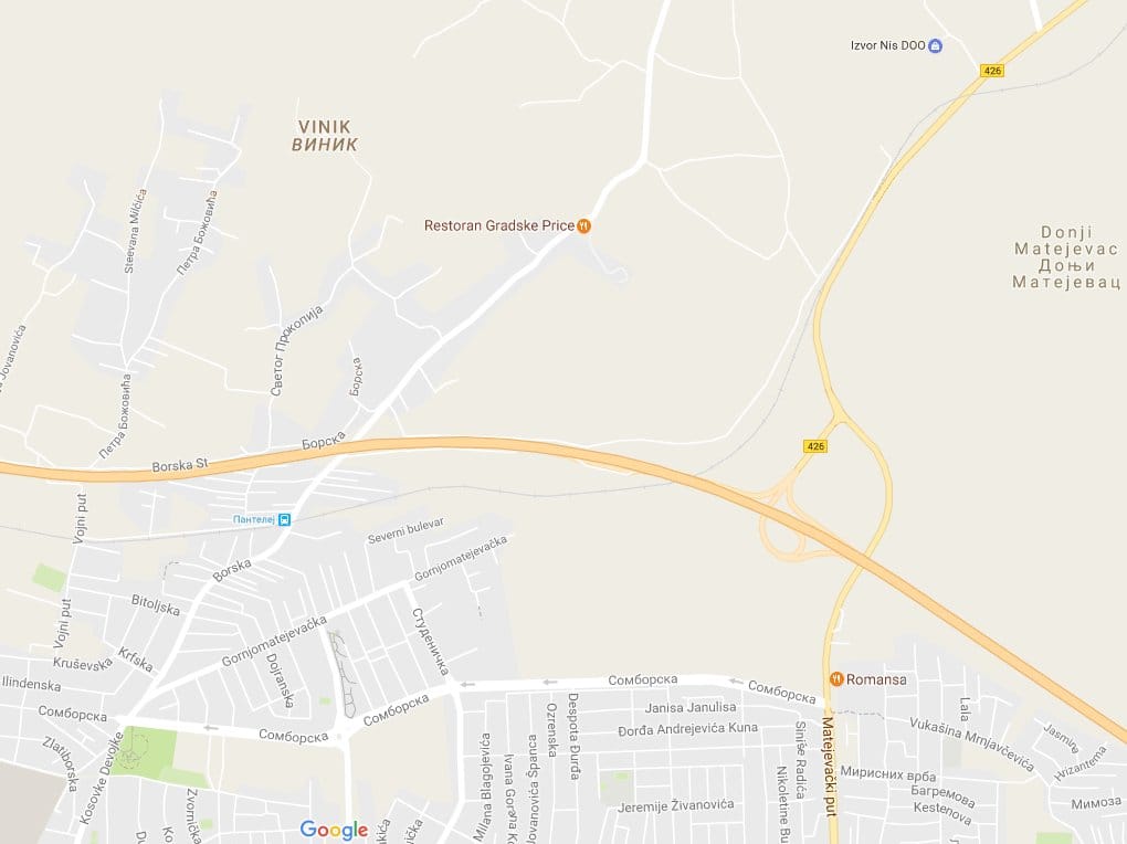 Vinik google maps screenshot