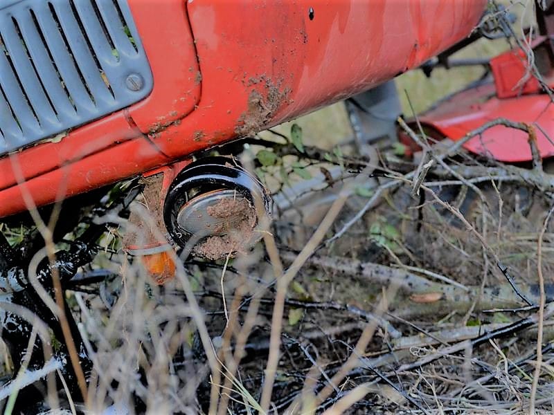 Nastradao vozač traktora kod Kuršumlije 12 Prevrtanje traktora foto aleksandar kostic