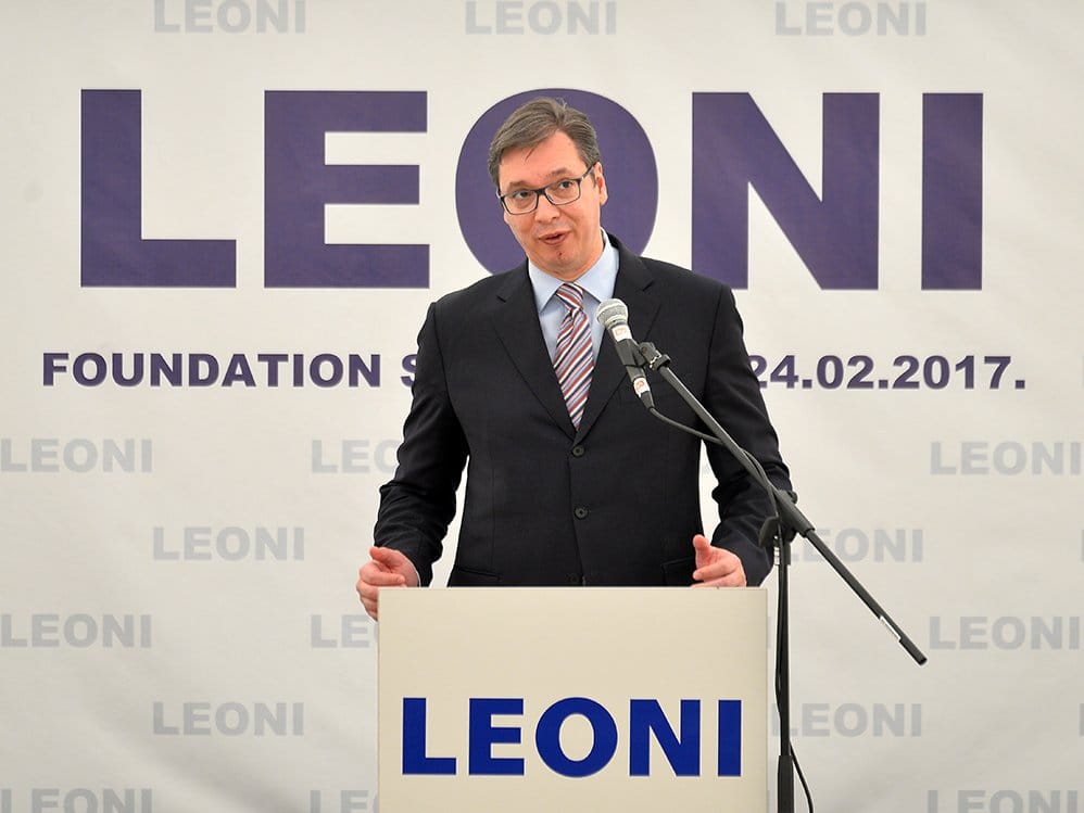 Vučić položio kamen temeljac “Leonija” u Nišu 1 Vucicleoni foto VanjaKeser
