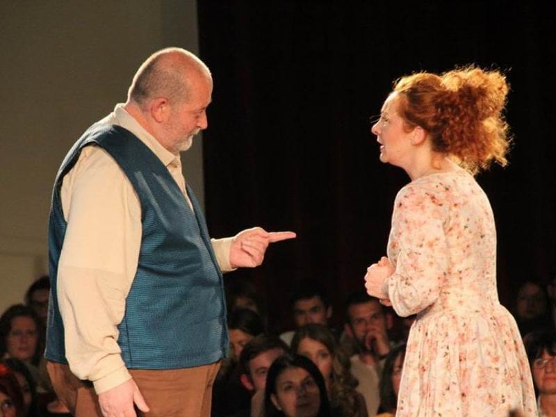 ruza uvela scena iz predstave foto i m