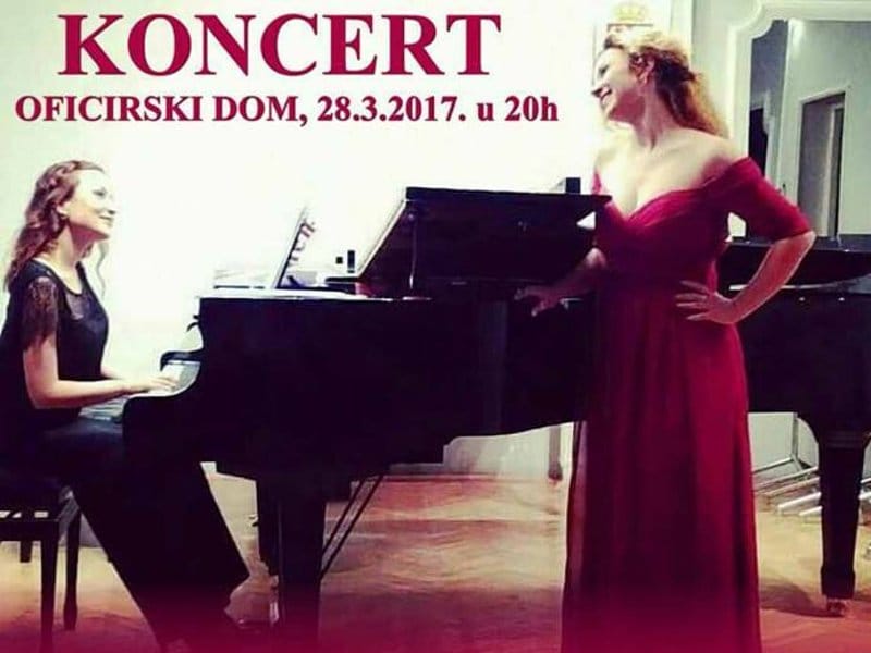 Koncert klasicne muzike Promo plakat