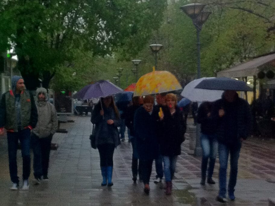 Prokuplje protest Lj M