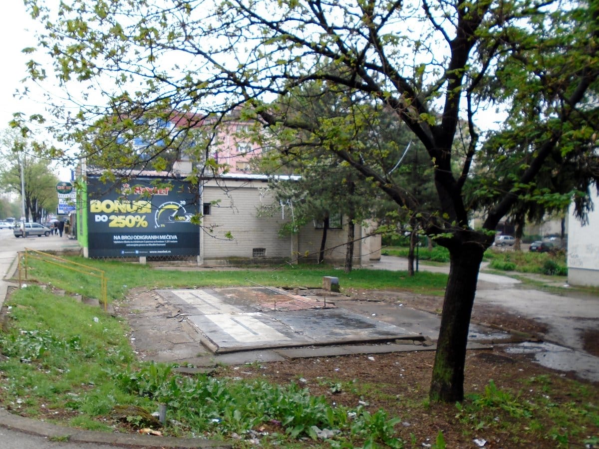 Uklonjeni ostaci barake u Durlanu 1 baraka pantelej OP