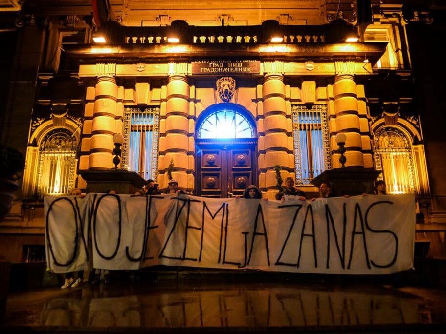 Protest Gradska kuca