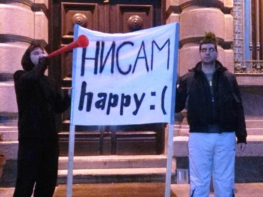 Protest Gradska kuca