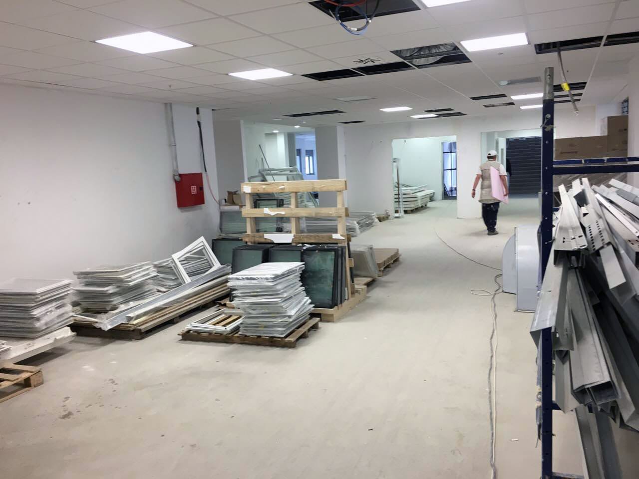 Jos traju radovi u KC foto izvor JV