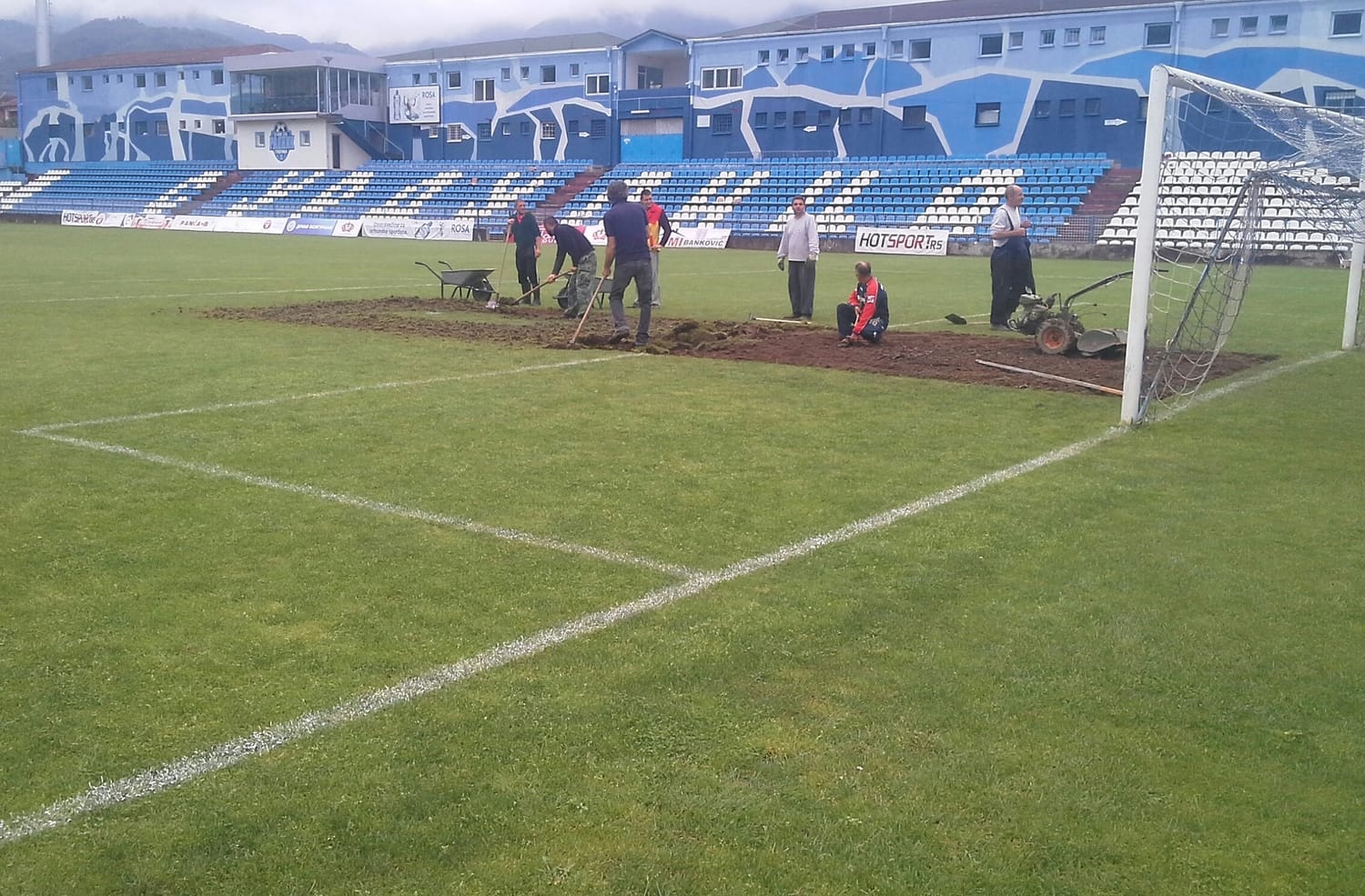 Uredjenje stadiona 1