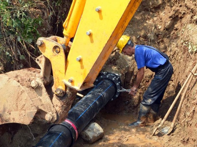 Zbog popravke "Studenskog" cevovoda, delovi Niša do srede povremeno bez vode 3 Vodovod popravka foto JKP Naissus