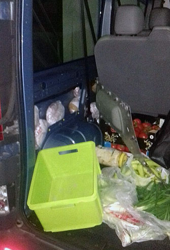 marihuana medju zimnicom foto Uprava carine