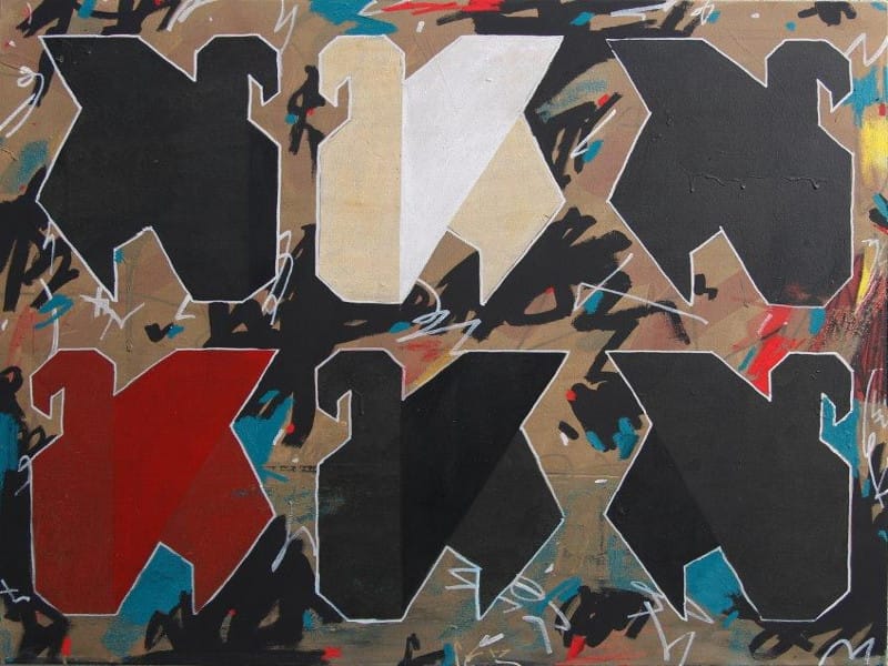 Ptice akril na platnu 100x110cm 2017 foto galerija art55