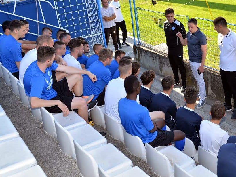 Fudbaleri Radnika se ponovo okupili, ali bez Trifunovića i Žarkovića 8 Prozivka igraca Radnik Surdulica foto Dejan Mircev