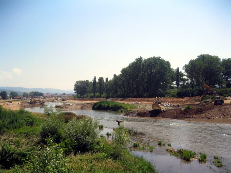 Kraj novembra rok da se završi kej do Medoševca 9 Kej kod Medosevca foto JV J Adamovic