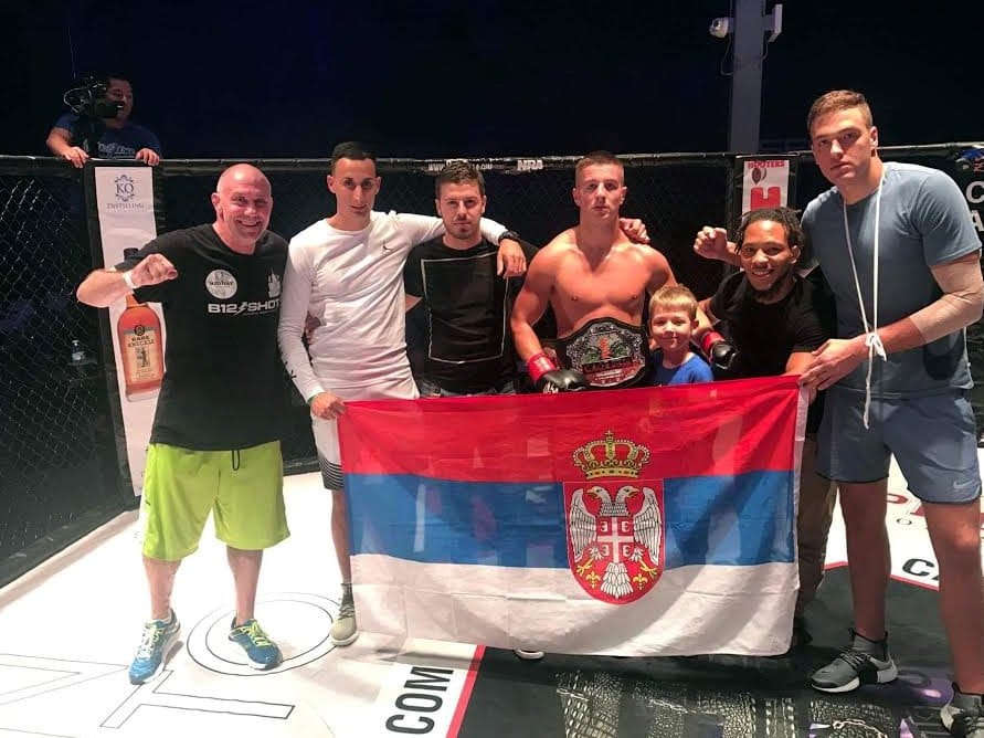Novi profesionalni pojas u Americi za kik-boksera Stankovića 7 Kik boks profesionalni mec Andrija Stankovic foto Zoran Stankovic