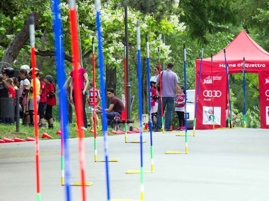 Trka rolerima slalom foto Sportski klub