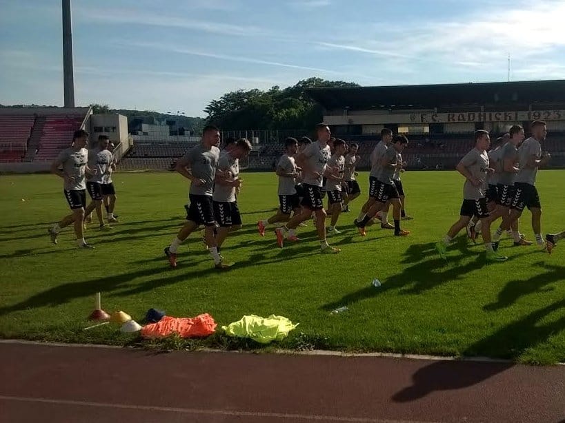 Trening stadion Cair Radnicki foto Milica Jovanovic