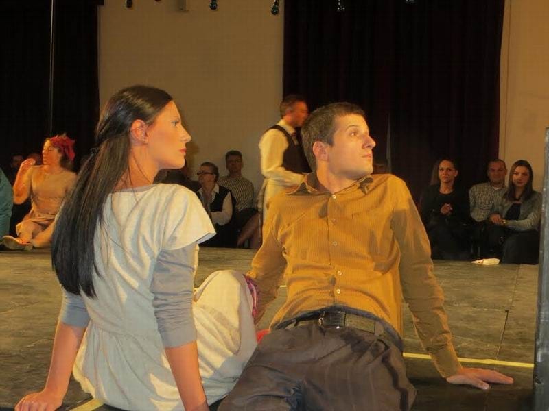 ruza uvela scena iz predstave foto i m