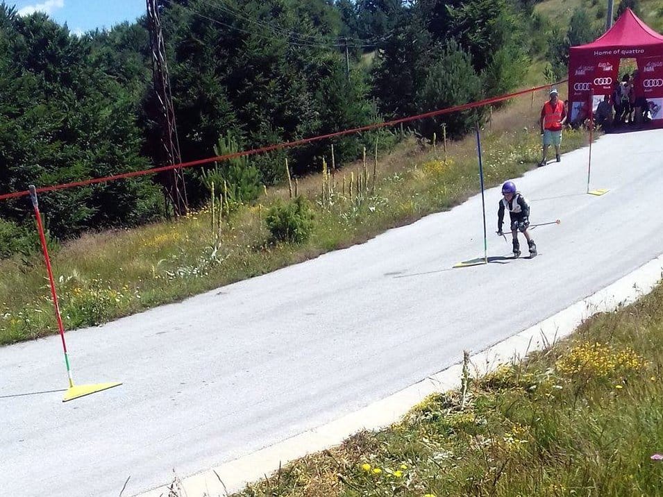 Roler slalom foto Skijaski klub Besna Kobila