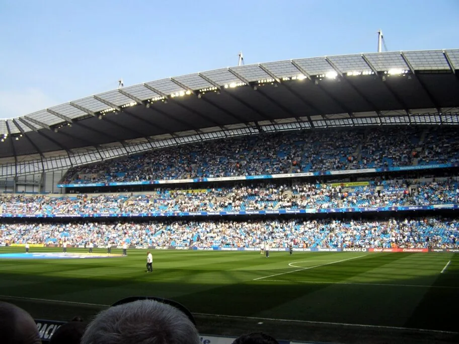 Stadion Mancester sitija Etihad foto flickr Agnieszka Mieszczak