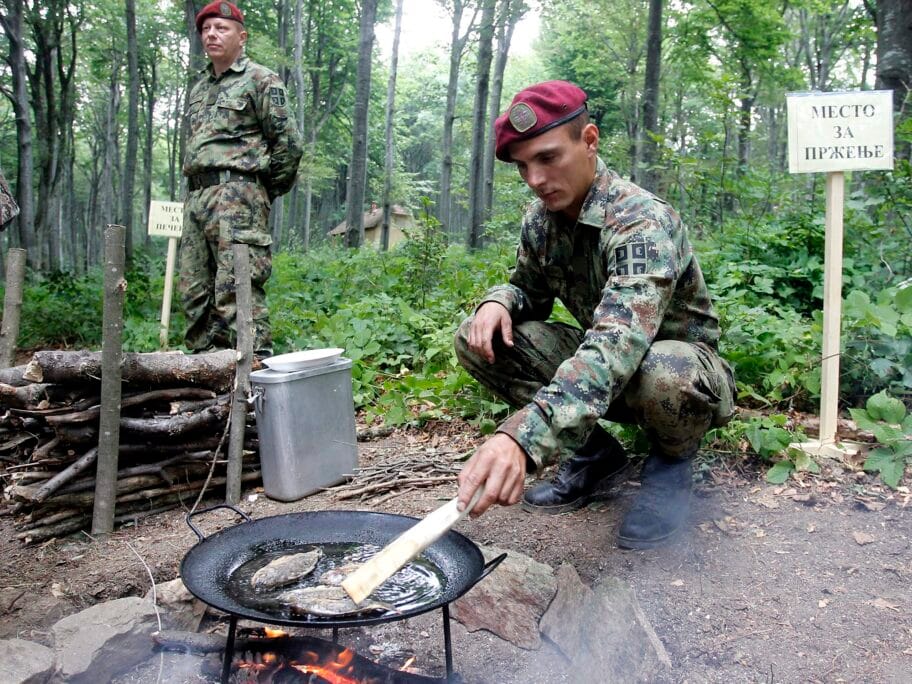 Izvidjaci na obuci glavna foto Ministarstvo odbrane