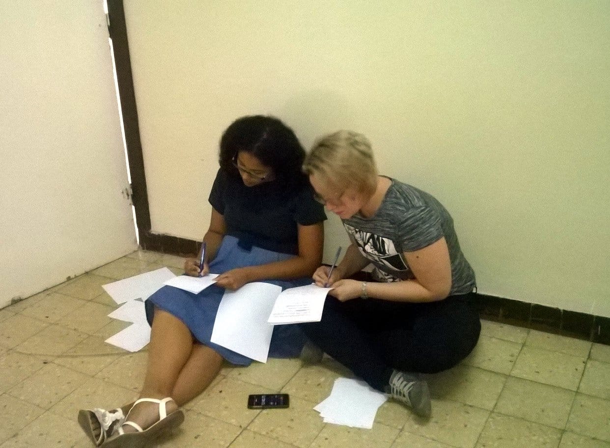 Pripremanje za debatu Ekonomska skola foto Milica Jovanovic