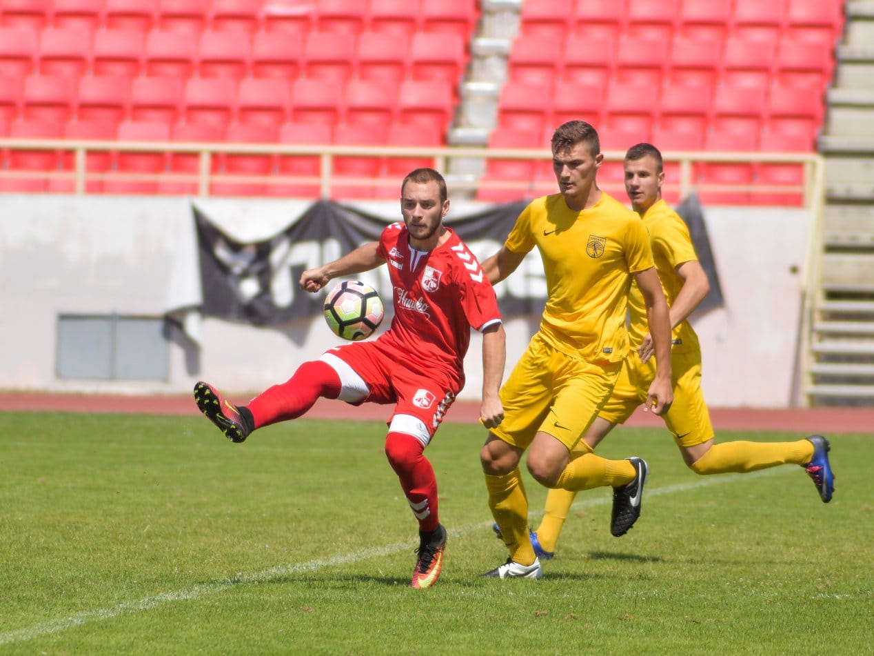 FK Radnicki FK Dinamo Vranje Golubovic foto Vanja Keser