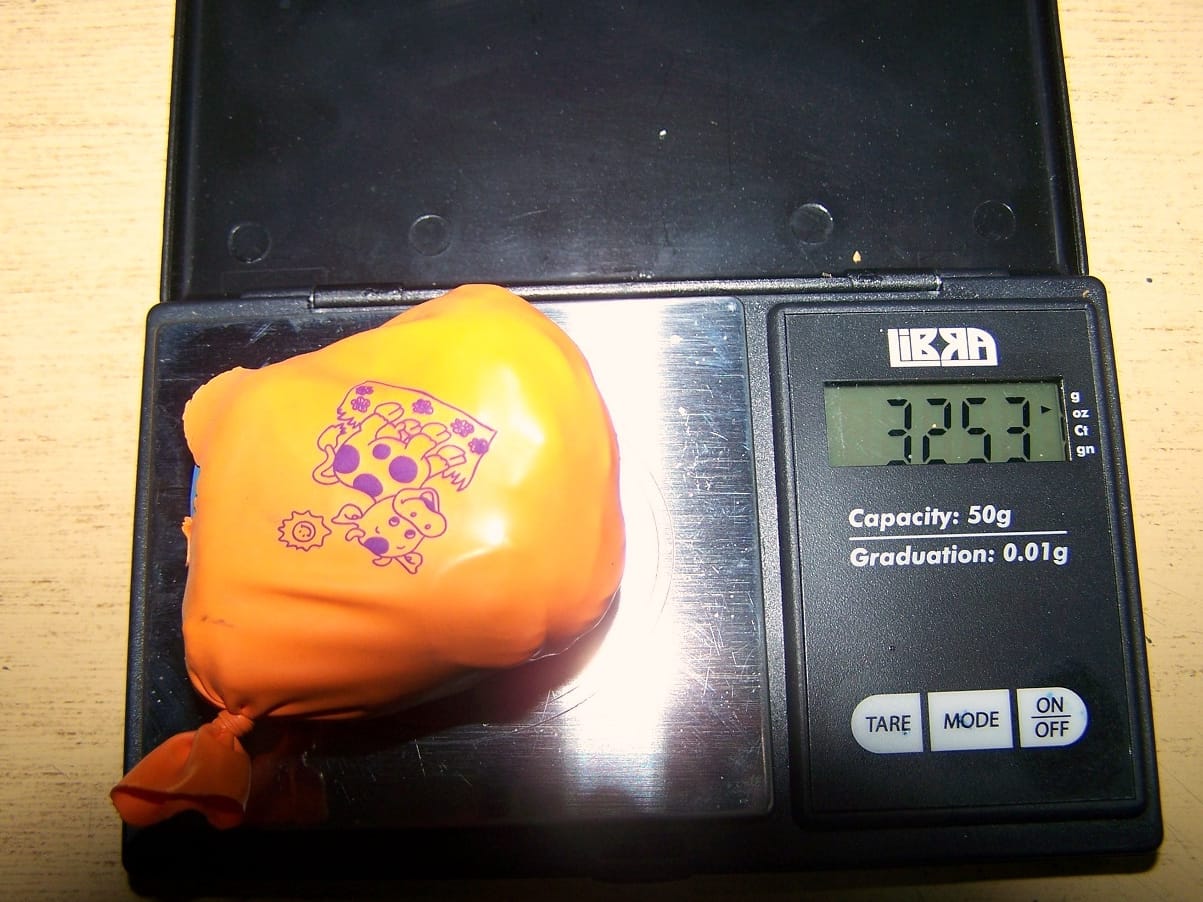 hasis u decjem balonu Gradina Carina