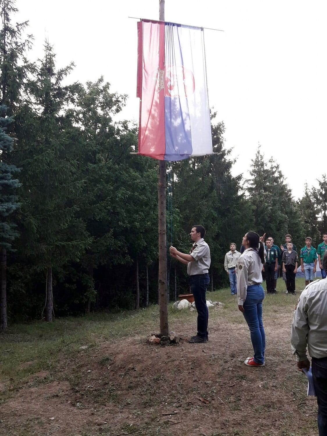 Izvidjaci u Cerju2 foto Savez izvidjaca Srbije