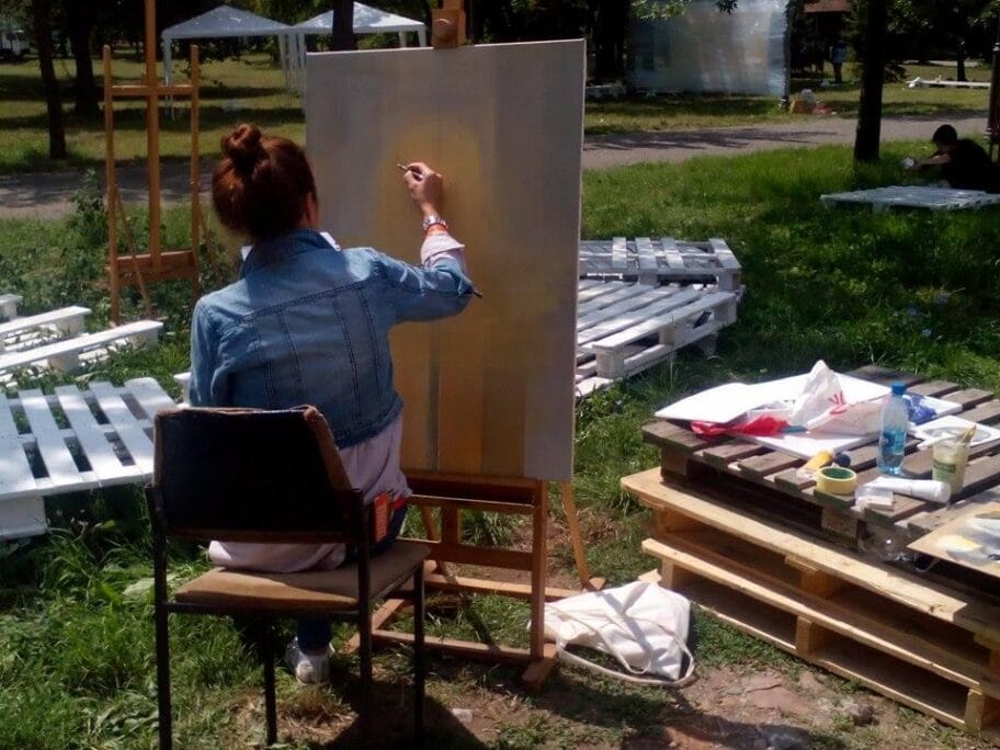 Slikarka Art to go jazzy kolonija V M