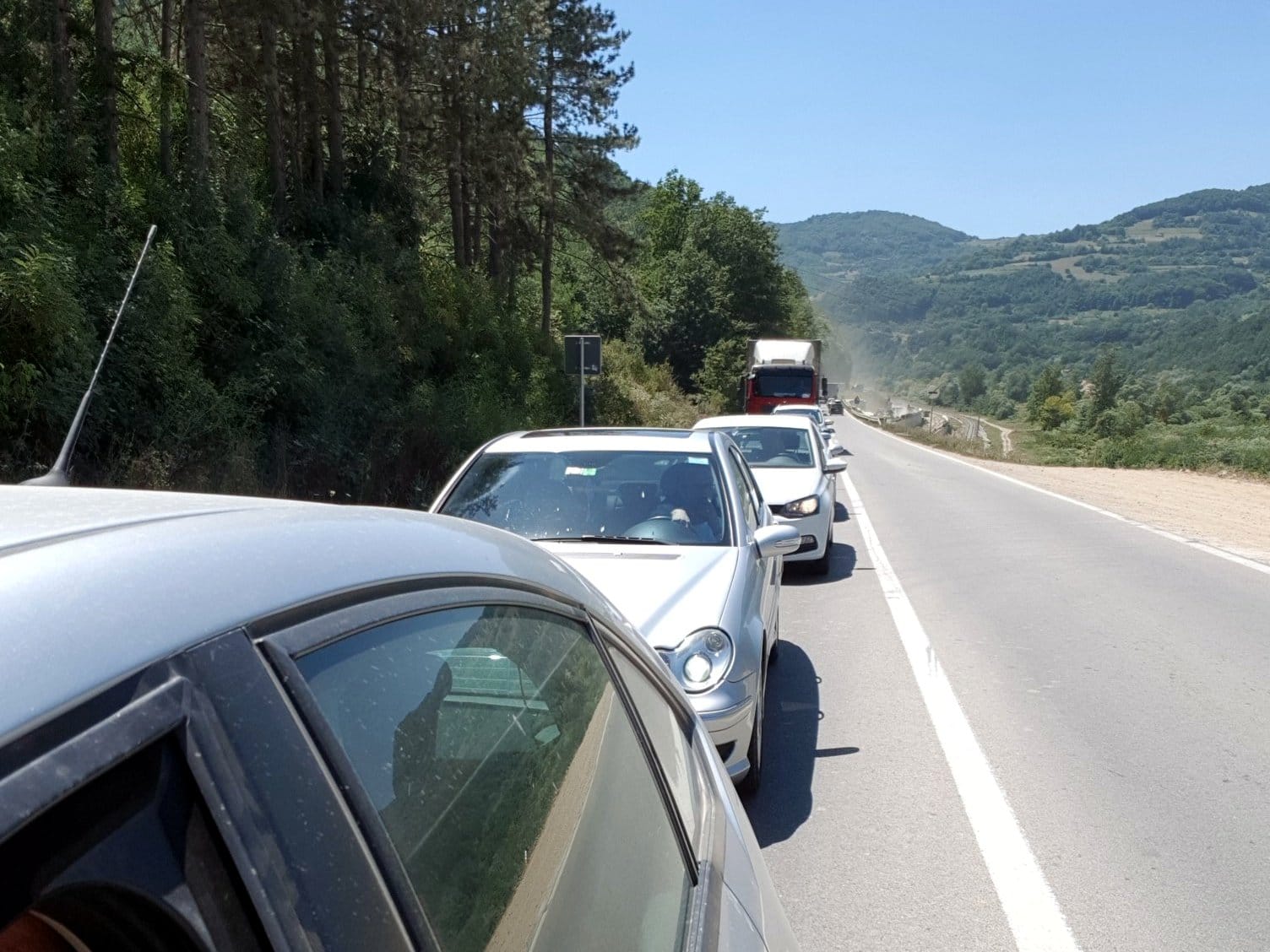 Zastoj Predejane foto Vukasin Obradovic