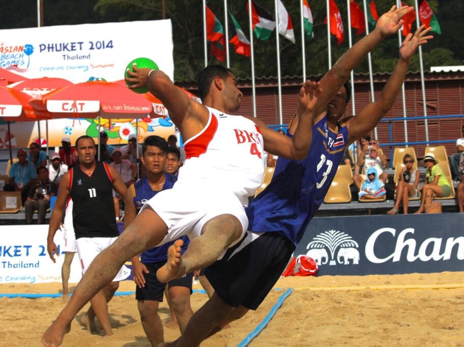 Rukomet na pesku ilustracija flickr Ben Reeves