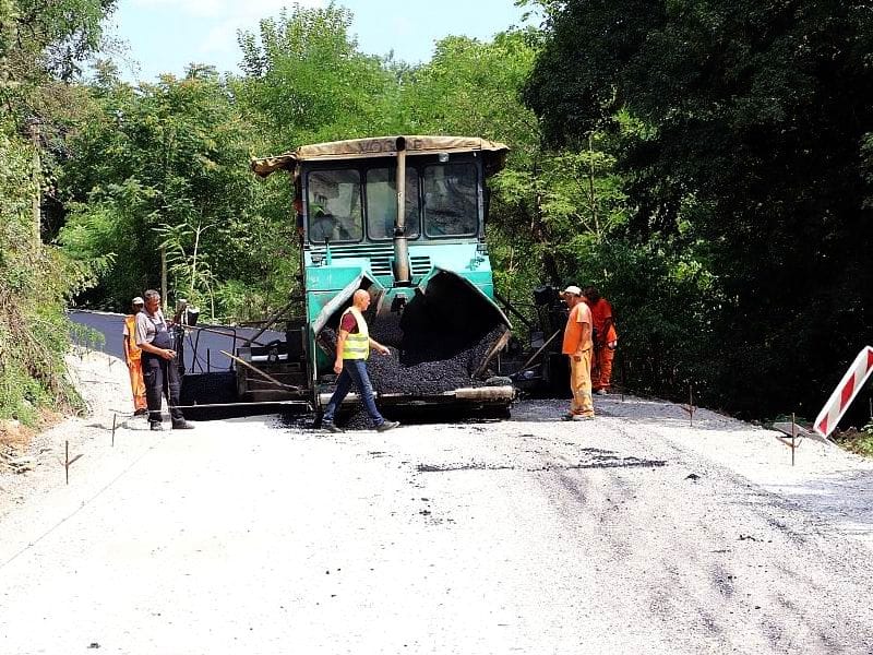 rekonstrukcija puta Svrljig Stara planina foto M M