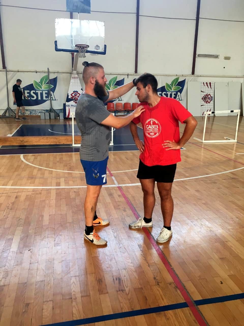 Micicelovic i Stevanovic golbal foto Marko Aleksandrovic