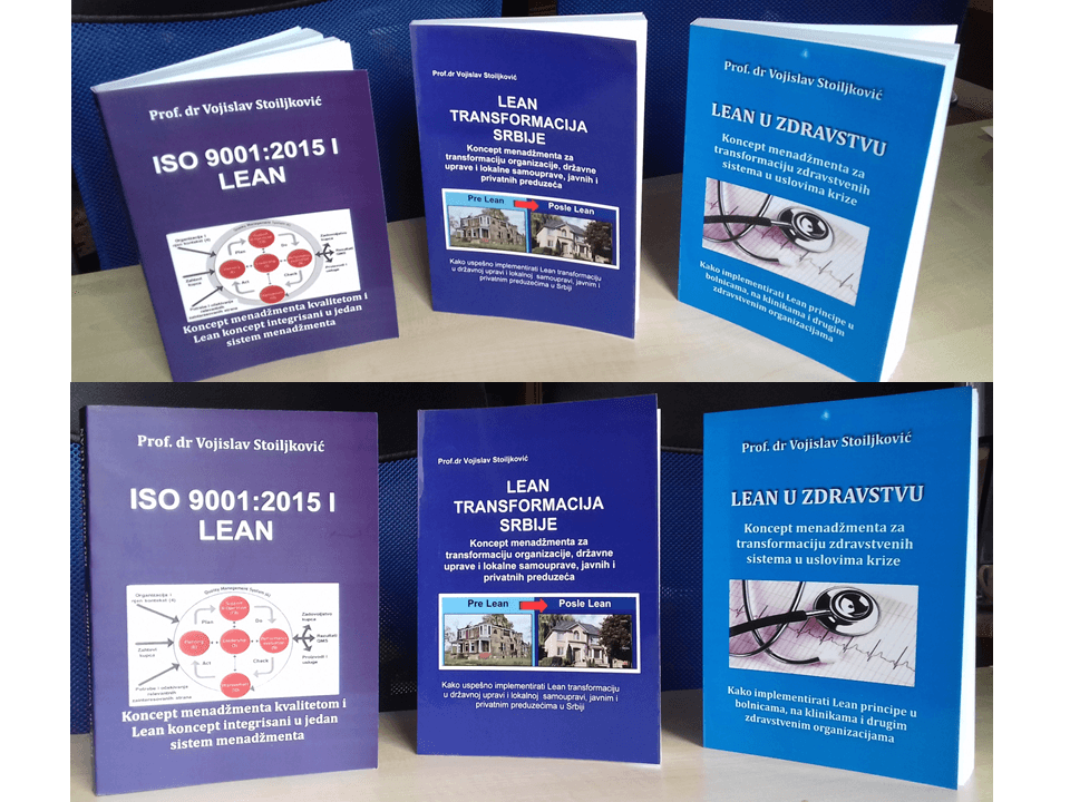 Knjige lean profesor Stoiljkovic