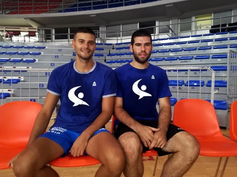 Gemaljevic i Miric Zeleznicar foto RK Zeleznicar