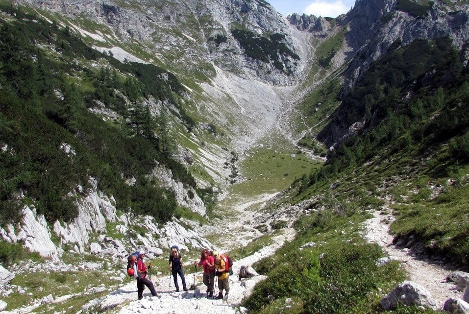 Planinari uspon na Triglav foto Tatjana Ljubomirovic